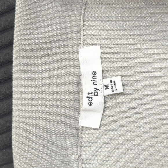 Metallic Light Gray Women's Skirt Size M - Picture 7 of 8